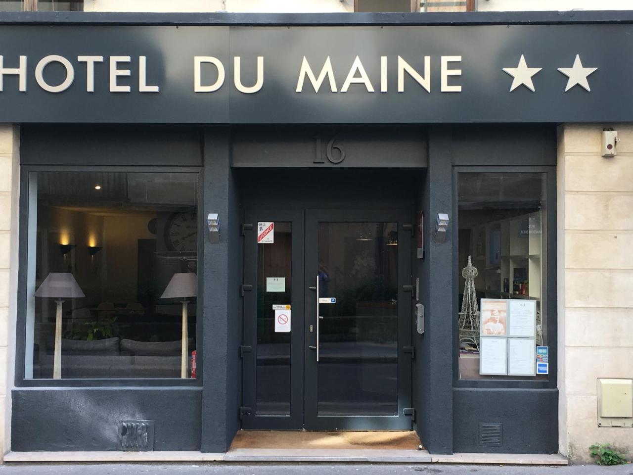 Hotel Du Maine Paris Ngoại thất bức ảnh